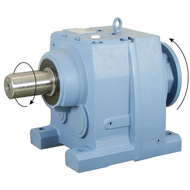 59.14:1 Size 137 15 HP Inline Cast Iron Gear Reducer Worldwide WINL137-60/1-254/6TC