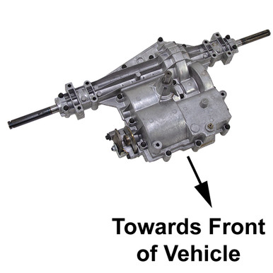 6 Speed Axle-Rearward Transaxle w/ Pull Brake Lever Peerless MST-206-565