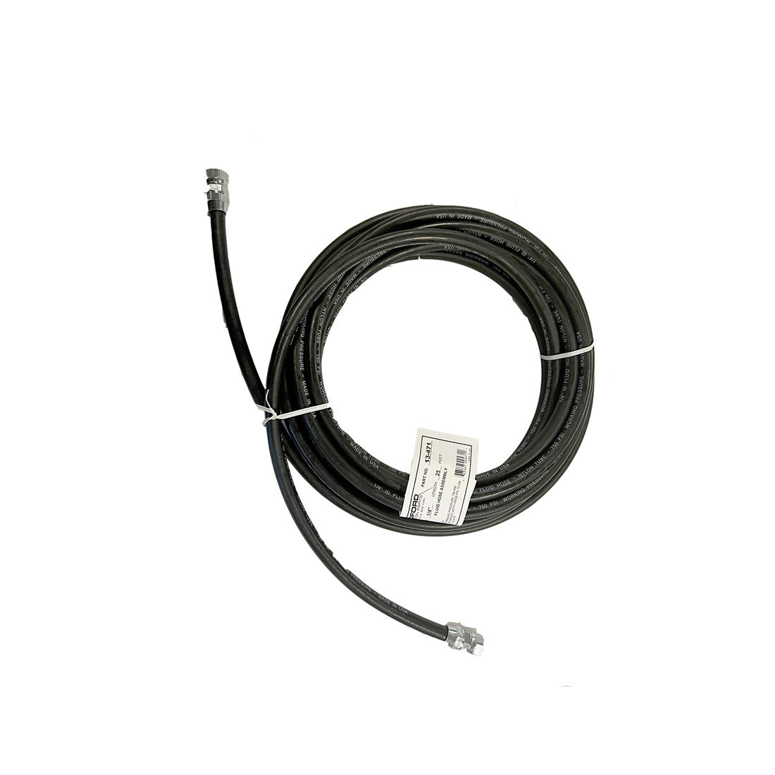 Binks 713383 Replacement Fluid Hose: 25' x 1/4"