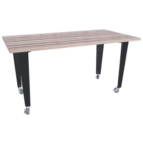 CEF Mobile Workbench, 84"L x 48"W x 42"H, Black Legs