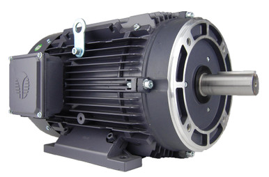 3-Phase AC Motor with 2 HP, 3490 RPM, 145TC