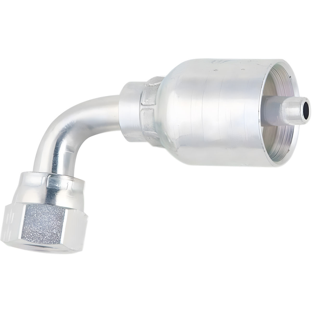 5/8 INCH HOSE X 7/8 JIC FEMALE ELBOW - 90 SWIVEL