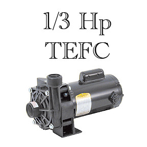 Webtrol PC33R-3PHT PC Series Centrifugal Pump, Noryl & 316 SS
