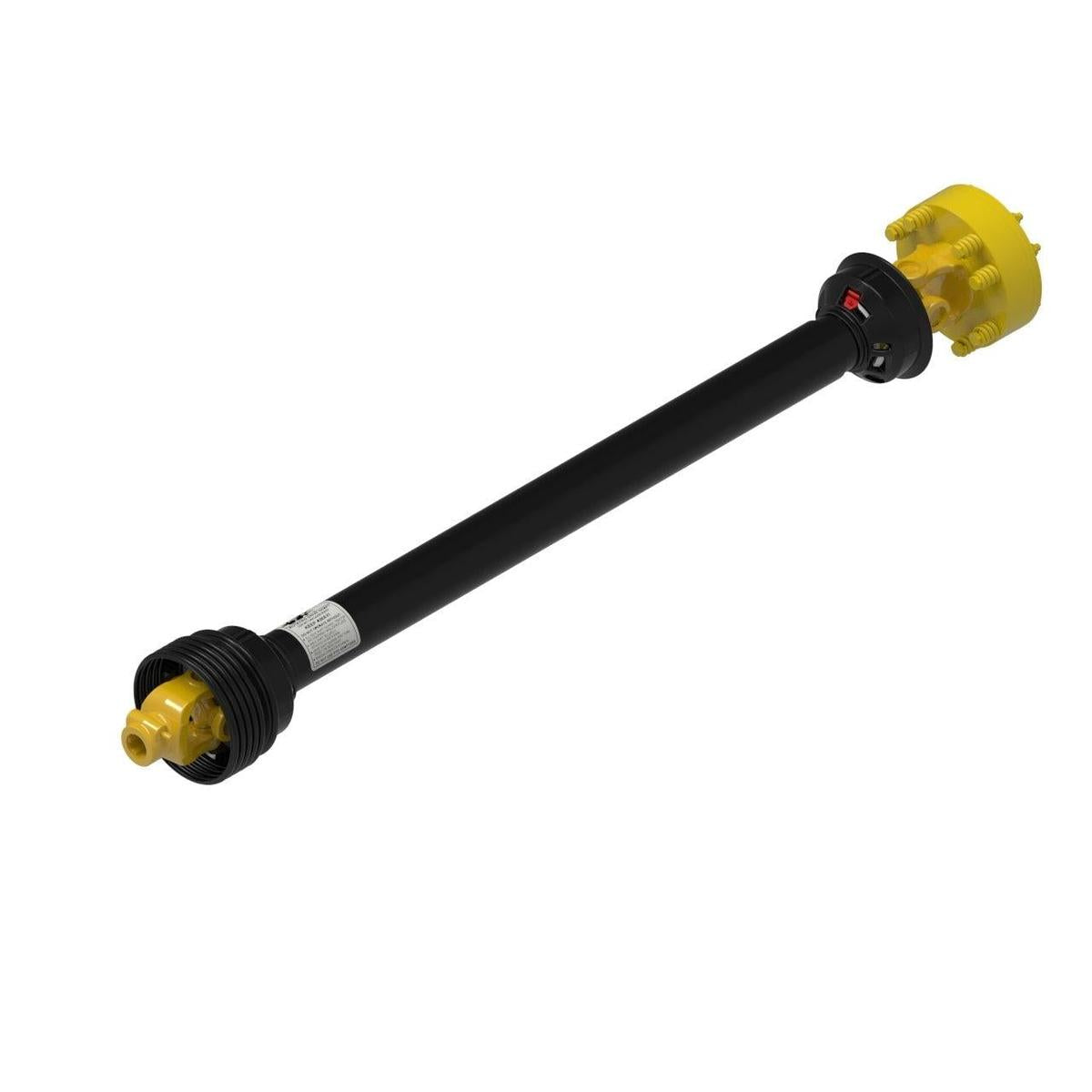 Weasler 14116660 AB6 Series Profile PTO Drive Shaft With Friction Clutch Yoke - Quick Disconnect, 49 39/64" Length
