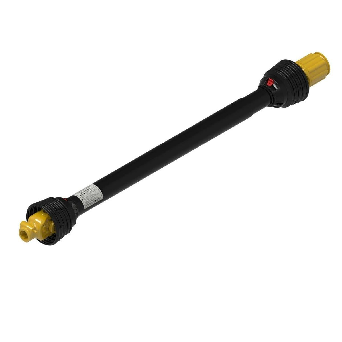 Weasler 14206252 AB2 Series Profile PTO Drive Shaft With Ratchet Clutch Yoke - Quick Disconnect, 43 45/64" Length
