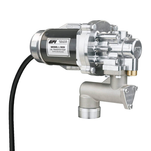 GPI L5020 12VDC Heavy Duty 5 GPM Oil Transfer Pump