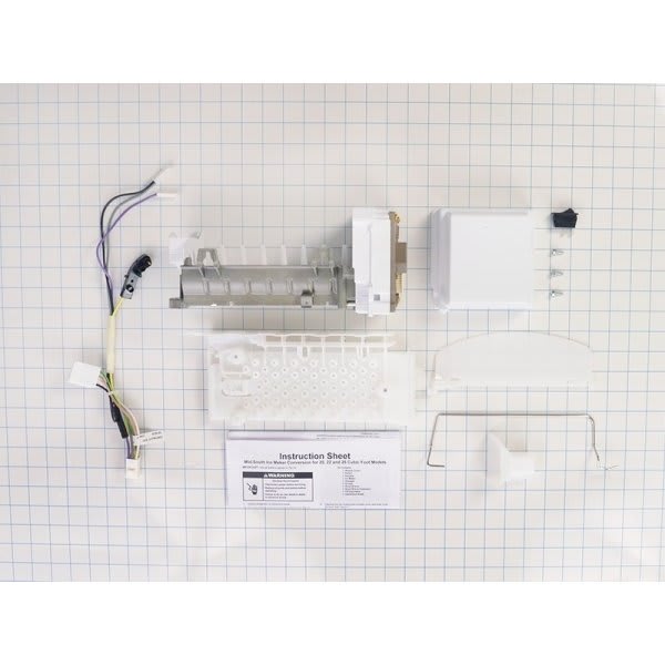 Whirlpool Replacement Ice Maker Assembly For Refrigerator, Part#w10583817
