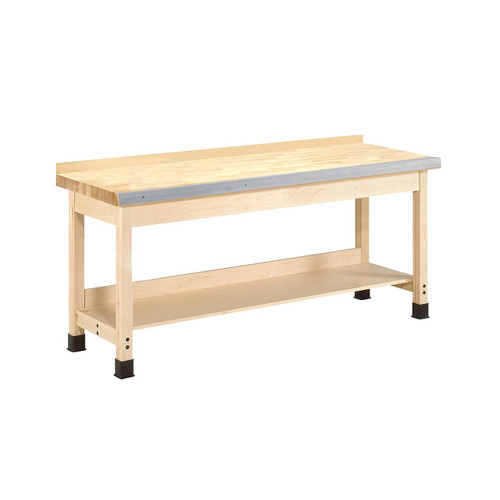 Diversified Spaces Angle Iron Workbench, 144"W x 24"D x 37-1/4"H