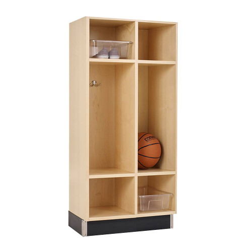 Diversified Spaces Backpack Locker 2-Section