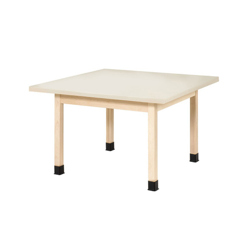 Diversified Spaces 4-Student Table 1-1/4" Laminate Top, 48"W x 48"D x 26"H
