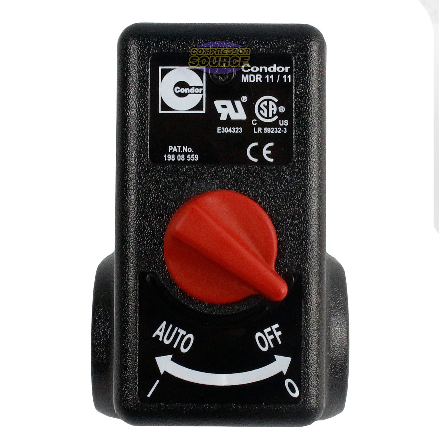 4 Port Pressure Switch 160 - 200 PSI 16 Amp 1/4" FNPT Condor 15WTZXADL MDR 11