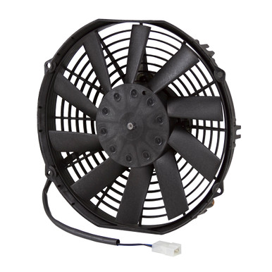 757 CFM 12" Diameter Extra Flat 12 Volt DC Pusher (Blower) Fan General Cab (GC) 90050177