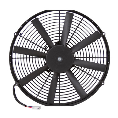 1740 CFM 16" Diameter Extra Flat 12 Volt DCPuller(Suction) Fan General Cab (GC) 90050196