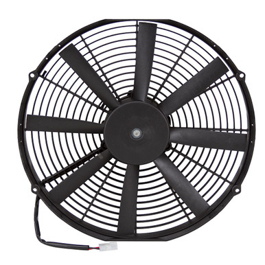 2067 CFM 16" Diameter Extra Flat 12 Volt DC Puller (Suction) Fan General Cab (GC) 90050356