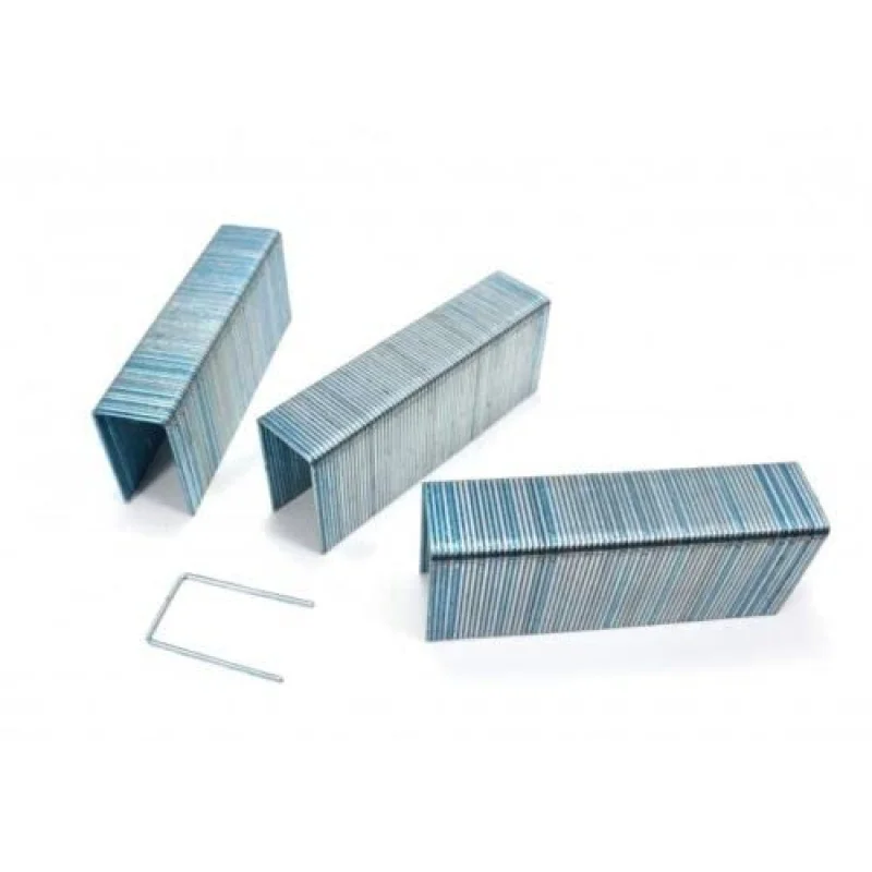 16 Gauge 1-Inch Wide Crown x 1-Inch Length Galvanized Construction Staples Heavy Wire Staples (10,000 PCS per Box)