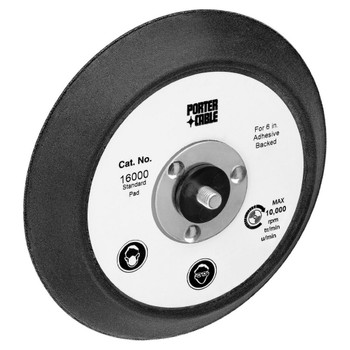 Porter Cable 7336 Replacement 6" PSA Sander Pad # 16000