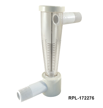 Corrision Resistant Commercial Flow Indicator 1/2"