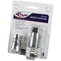 AGSMART QUICK COUPLER WITH TIP - 1/2" BODY x 1/2" NPT- VISIPACK