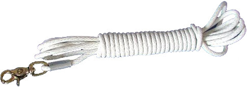 W.L. Walker Unmarked Cotton Rope With Clip