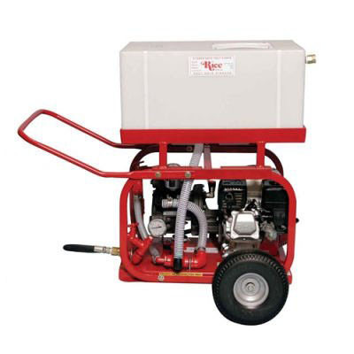 Rice Hydro DPH-3B Hydrostatic Test Diaphragm Pump- Honda Engine w/ Wheel & Handle Kit and20 Gal Pressured Tank