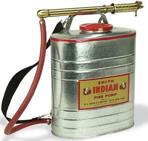 Indian Fire Pump 5 Gallon Galvanized Fire Pump