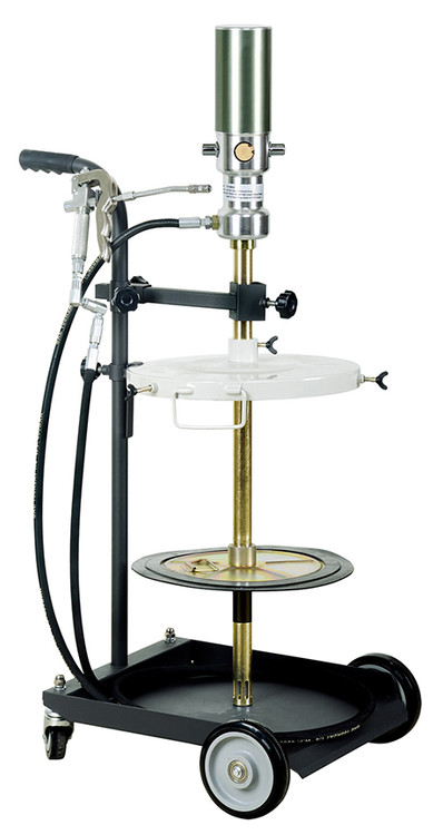 Lubeworks 120 lbs. (16Gallon Drum) Mobile Grease Dispensing System