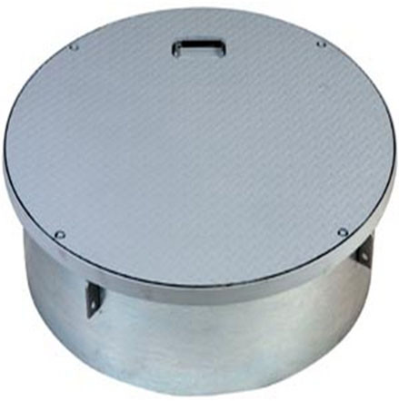 OPW 37 in. 110 Series Steel Rain Tight Manhole with 10 in. Skirt