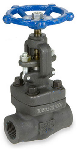 Sharpe Forged Carbon Steel Class 800 Globe Valve -Threaded or Socket Weld - 1/2 in. - Socket Weld - 3