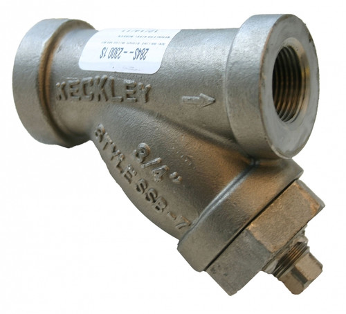 Morrison Bros. 284S Series 3 in. Stainless Steel Line Strainers
