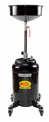 JohnDow 16 Gallon Pump Assist Portable Oil Drain
