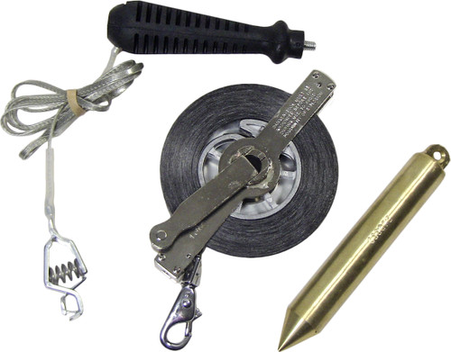 Lufkin Certified Tape on Frame Assemblies w/ Graduated Plumb Bob (Certificate Included)
