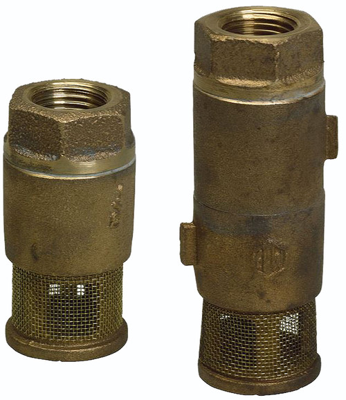 Franklin Fueling Systems 50-201 3/4 in. Brass Foot Valves - Single Poppet
