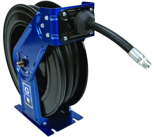 Graco 1/2 in. x 75 ft. XD30 Series Heavy Duty Spring Driven Air & Water Hose Reel
