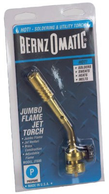 Worthington Cylinders Jumbo Flame Torch, Soldering; Heating, Propane, 1 EA, #361473