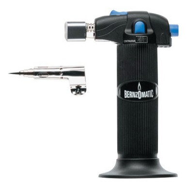 Worthington Cylinders Trigger Start Micro Torches, Electrical Soldering Tip, Butane, 1 EA, #330194
