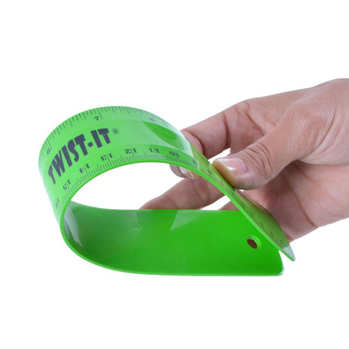 Westcott Twist-It Flexible Ruler, 12"