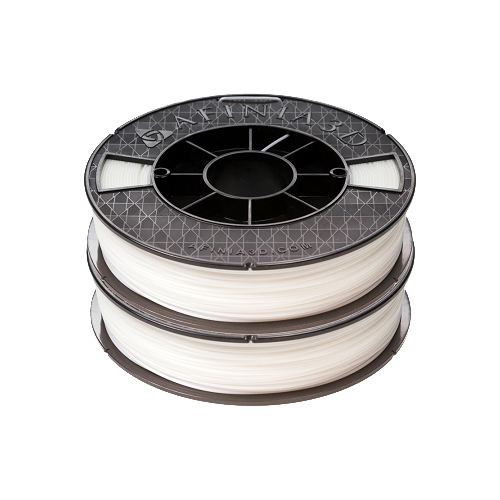 Afinia ABS Premium Filament 1.75mm, 1.1 lb. Spool, 2-Pack, White