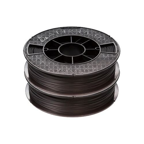 Afinia ABS Premium Filament 1.75mm, 1.1 lb. Spool, 2-Pack, Black