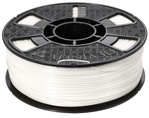 Afinia ABS Plus Premium Filament, 1.75mm 2.2 lb. Spool, White