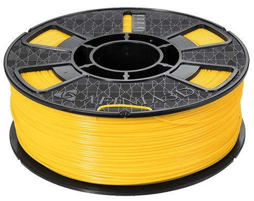 Afinia ABS Plus Premium Filament, 1.75mm 2.2 lb. Spool, Yellow