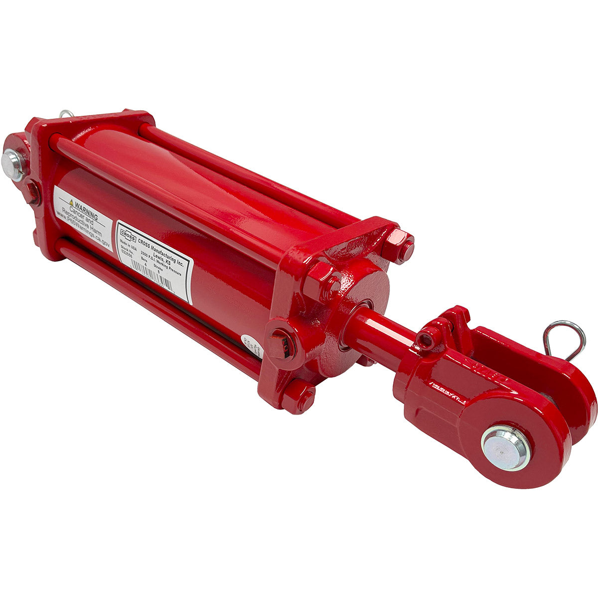Cross Hydraulic Cylinder 416DB - 4" x 16", 2" Rod