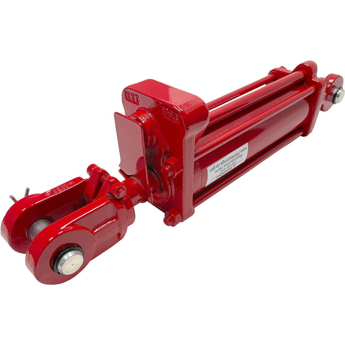 Cross Hydraulic Cylinder 3508DU-ASAE - 3-1/2" x 8", 1-1/4" Rod , with Mechanical Depth Stop