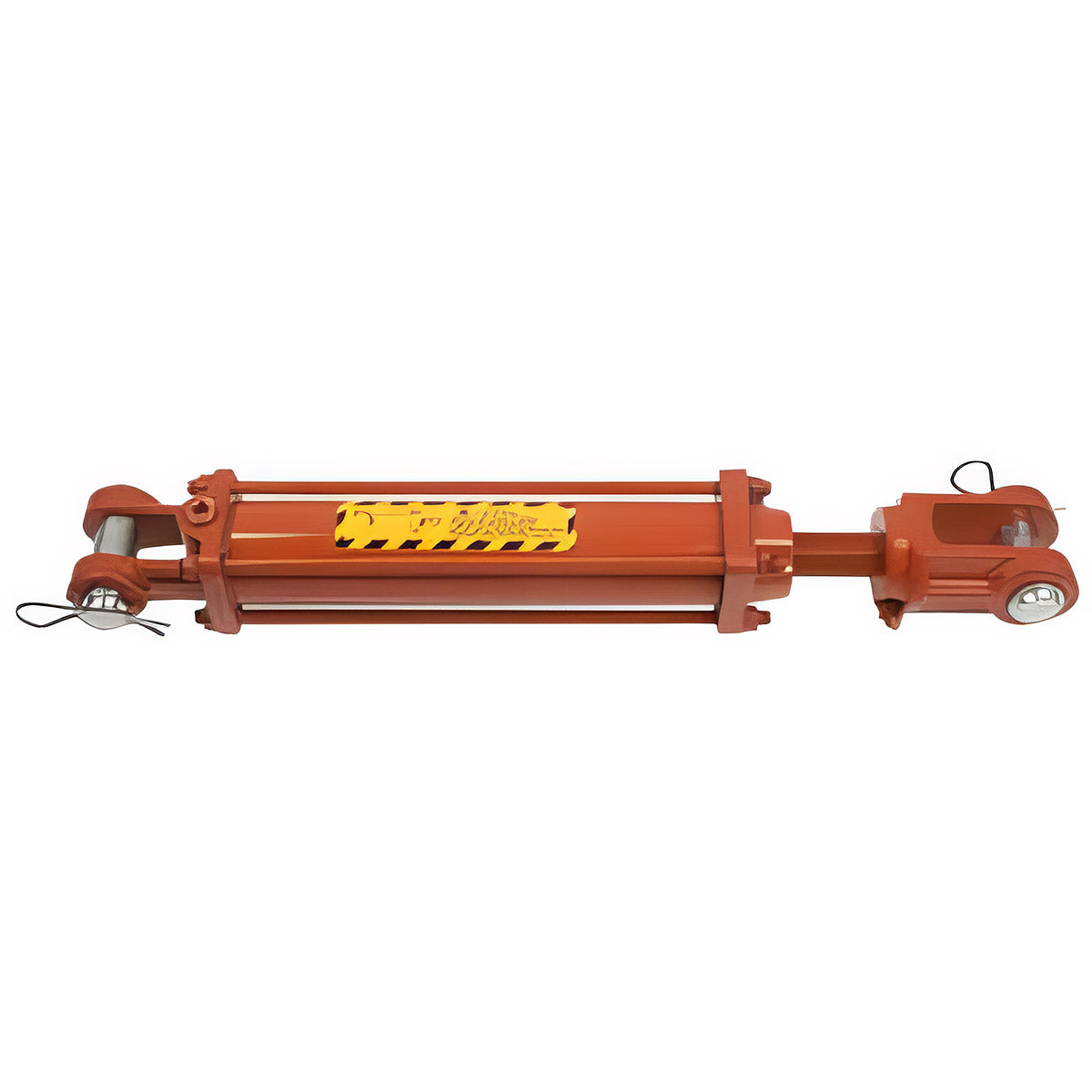 Cross Hydraulic Cylinder 208DU-ASAE - 2" x 8", 1-1/16" Rod, with Mechanical Depth Stop