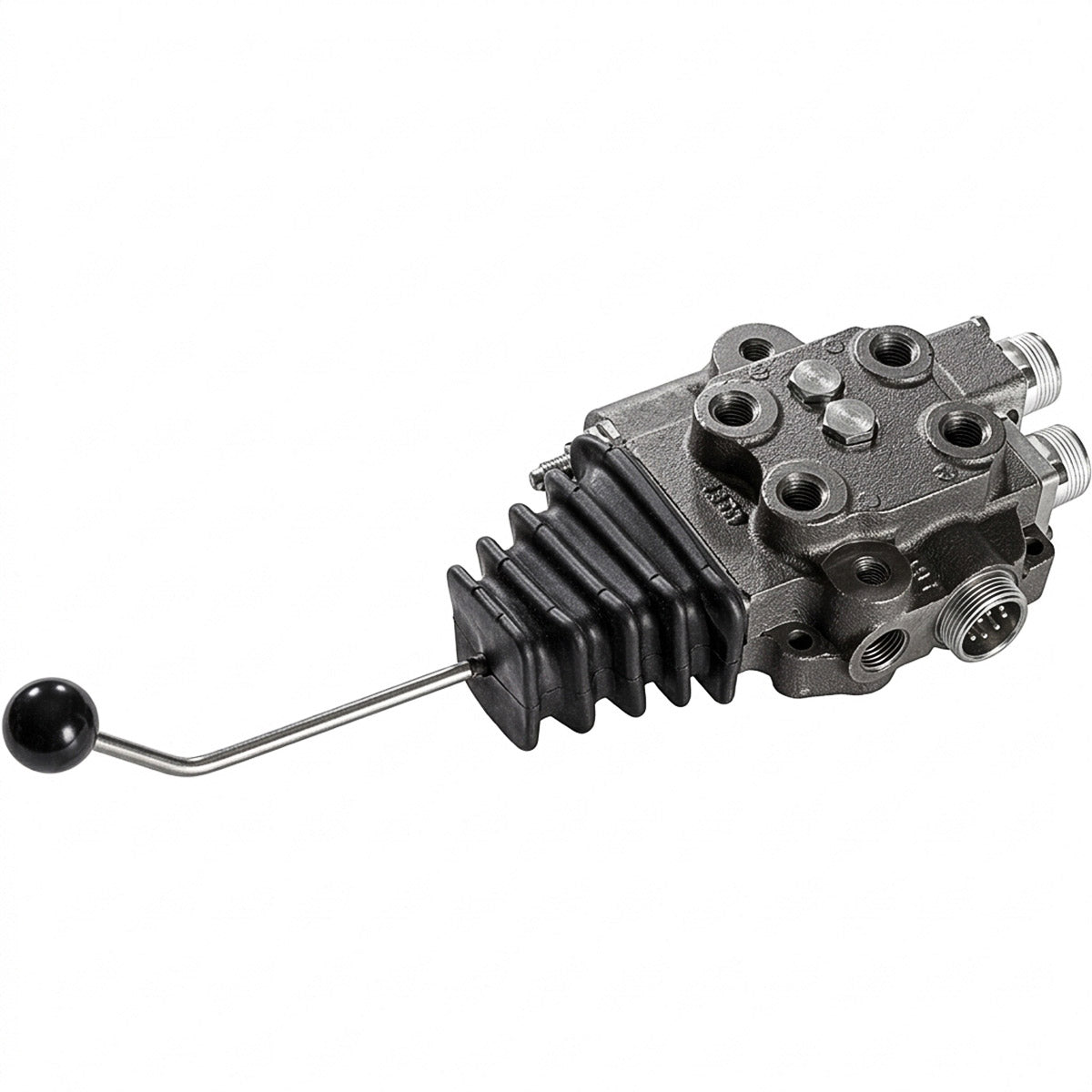 2 SPOOL HYDRAULIC VALVE, OPEN CENTER, WITH JOYSTICK