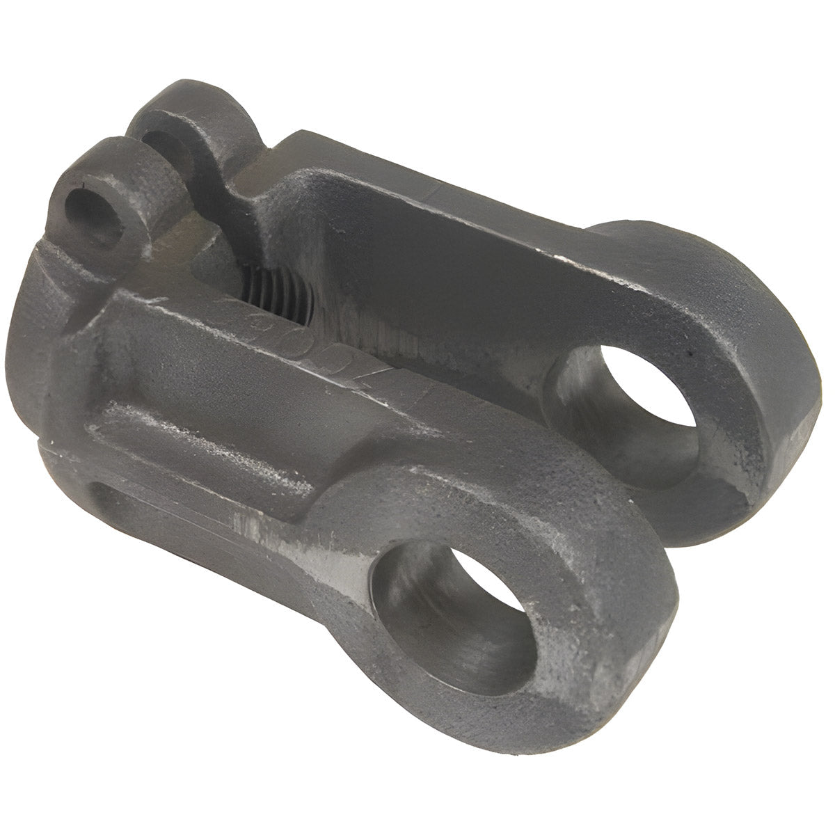 Cross Hydraulic Cylinder Rod Clevis 1D0034 - 1-1/8" Thread, 1" Pin