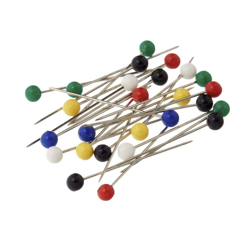 Dritz Color Ball Pins, 100-Piece
