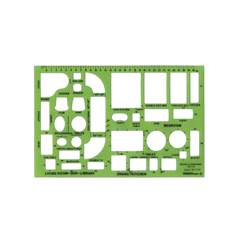 Alvin Design Templates House Furnishings Template