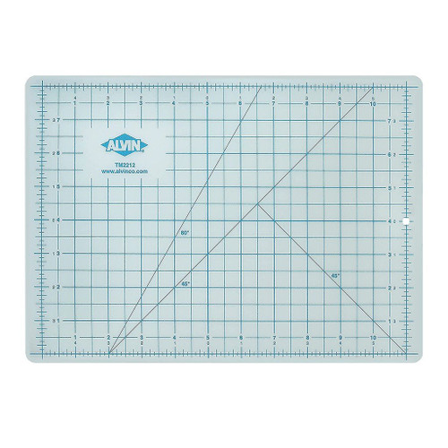 Alvin Transparent Cutting Mat, 8-1/2" x 12"