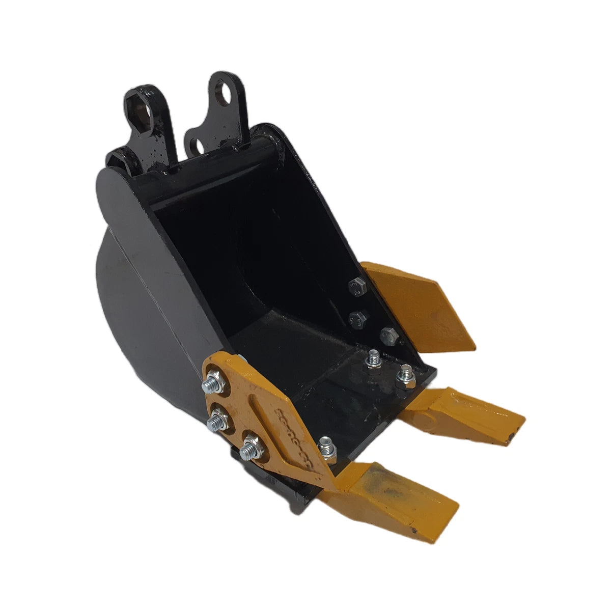 12in Tooth Bucket with Teeth For H12/QH12 Mini Excavator Digger Attachment | AGT-12EX-WD12