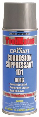 Aervoe Industries Corrosion Suppressant, 16 oz Aerosol Can, 12 CAN/CS, #6013